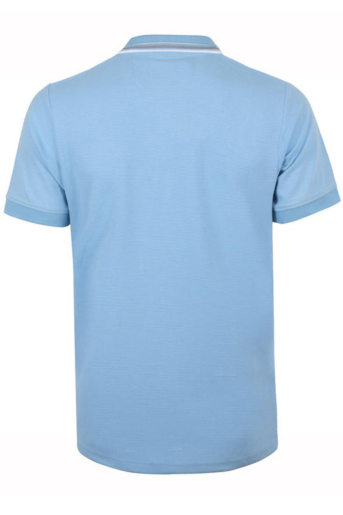 Men's Firetrap Polo Shirt - Plain Short Sleeve Pique Casual Golf Tee