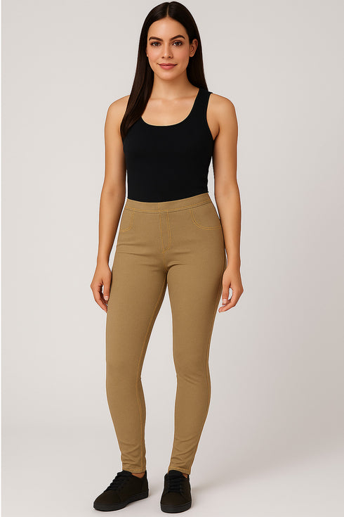 Ladies Elasticated Jeggings