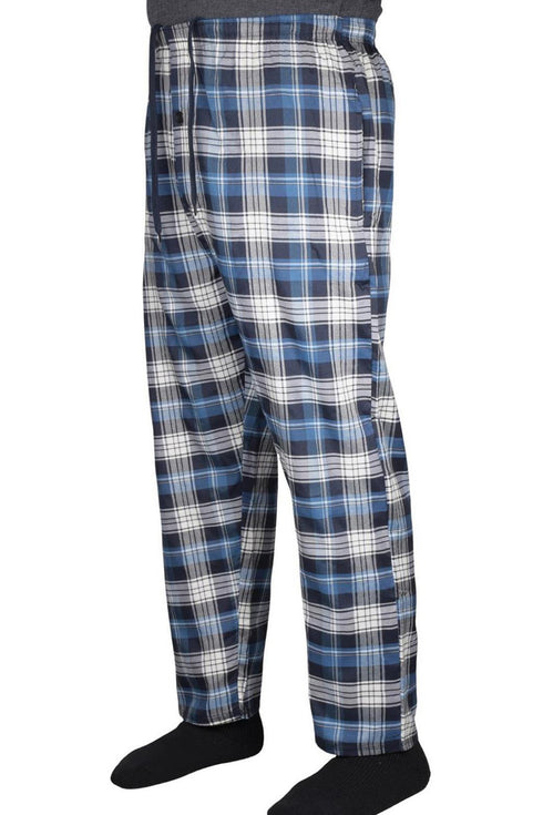 2 Pack Mens Classic Check Lounge Pyjamas