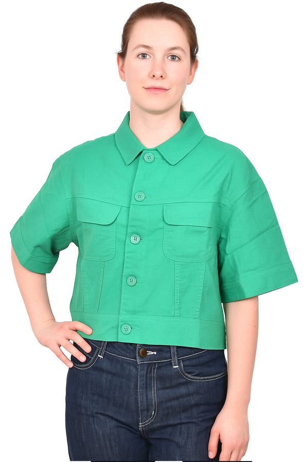 Womens Trendy Stylish Front Pockets Jacket