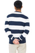 Mens Cotton Striped Jumper