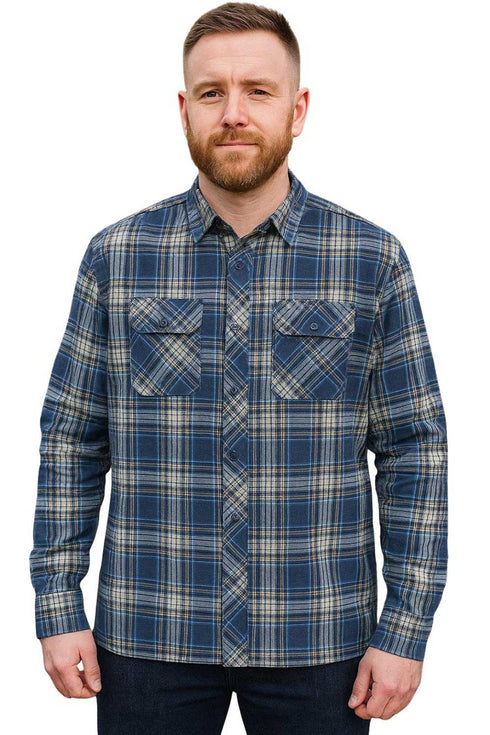 Men’s Classic Button Up Flannel Shirt