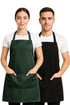 2 Pack Unisex Kitchen Apron – Adjustable Waterproof Cooking Aprons with Pockets