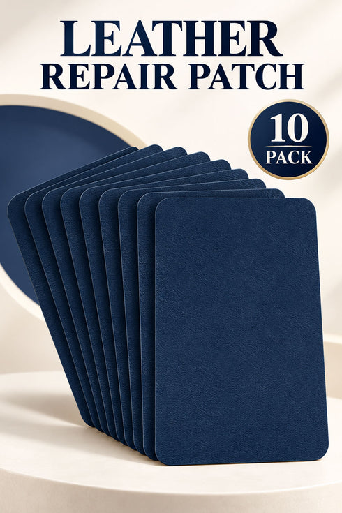 10 Pack Self-Adhesive Leather Repair Patches - From £1.92 Per Unit