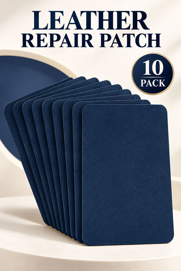 10 Pack Self-Adhesive Leather Repair Patches - From £1.92 Per Unit