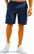Men’s Cargo Combat Shorts with Elasticated Waist