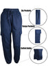 Ladies Fleece Cargo Trousers