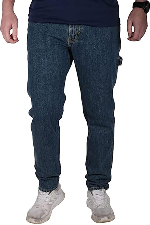 Mens Denim Straight Leg Jeans