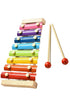 10 Pack Wooden Rainbow Xylophone