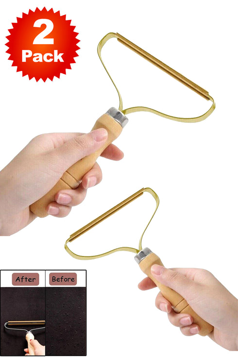 Portable Lint Remover Roller Tool - 3 Pack