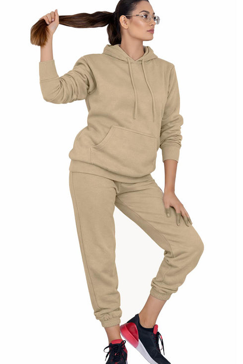 Ladies Plain Pull Over Tracksuit