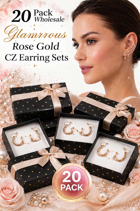 20 Pack Fawna Ear Cuff Earring Set