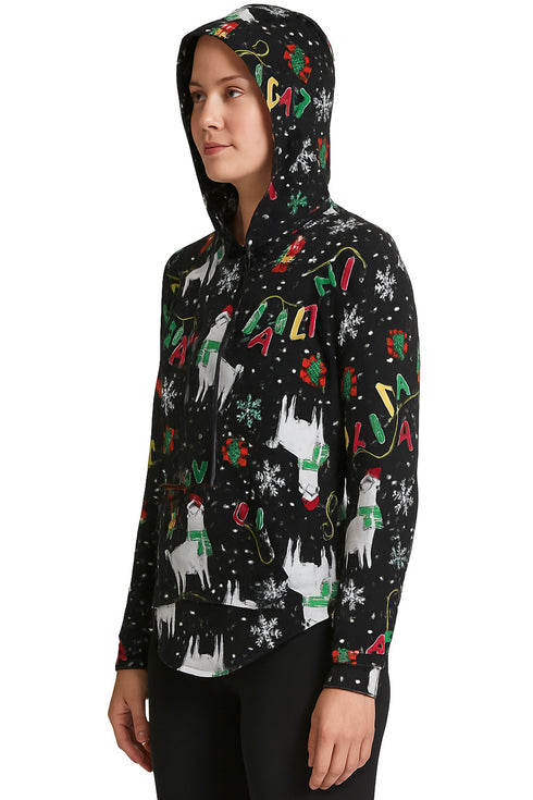 Velvet Christmas Pullover Hoodie - XS/S