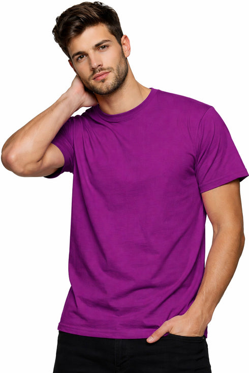 152 Pack Gaffer Men's Plain Short Sleeve Crew Neck T-Shirts - From £1.44 Per Unit