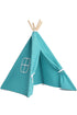 Kids Play Tent Teepee - Indoor Foldable Playhouse for Toddlers & Children