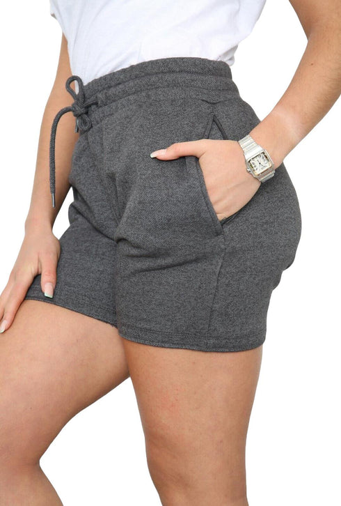Women Elasticated Cotton Blend Shorts