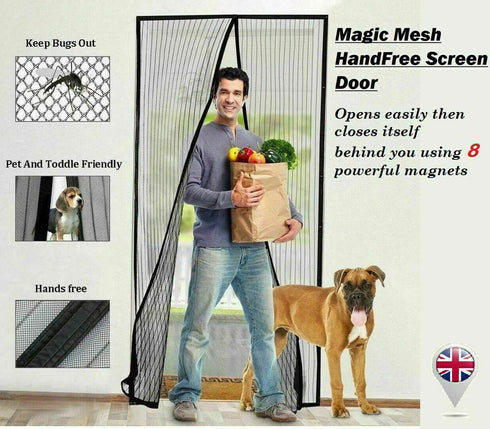 Magic Curtain Door Mesh Net