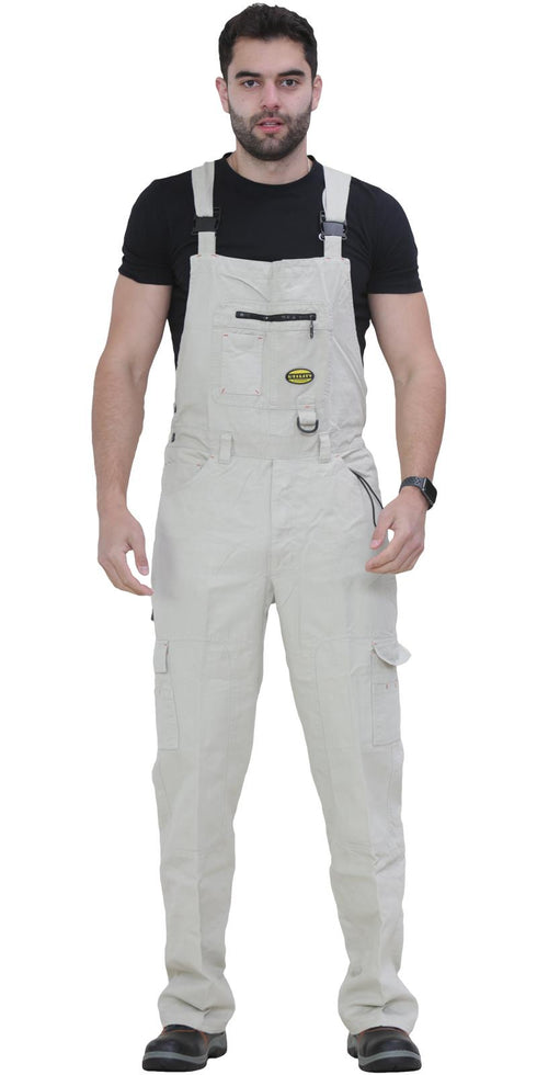 Bib and Brace Overalls Heavy Duty Work Dungarees