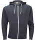 Mens White Cord Zip Up Hoodie