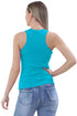 6 Pack Womens Sleeveless Slim Fit Ribbed Tank Top