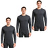 3 Pack Mens Thermal Long Sleeve Shirt