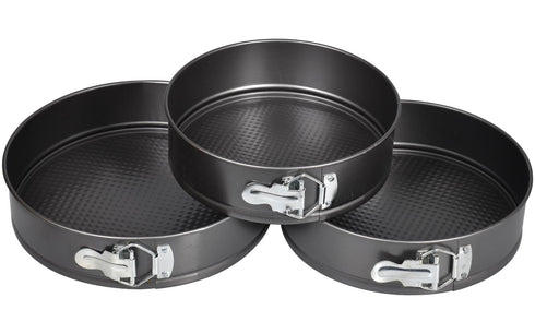 3 Piece Non Stick Springform Cake Tins