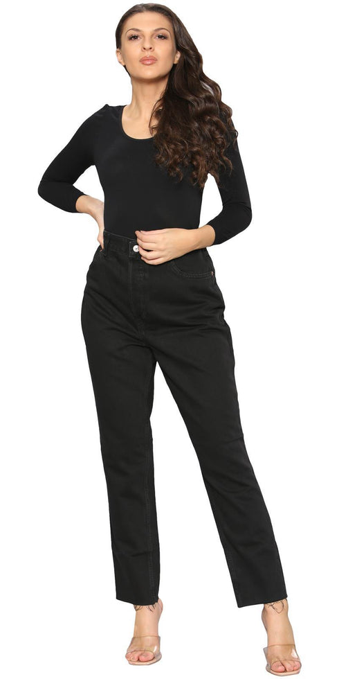True Face Women's Jeans Slim BB_W_Jean_Slim_BLK_20XS