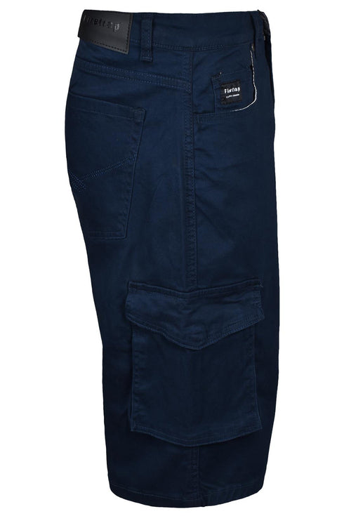 Firetrap Mens Classic Chino Cargo Shorts