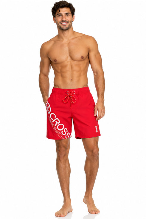 Men’s Crosshatch Swim Shorts