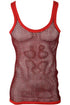 Mens Cotton String Vest - XL