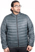 Mens Water Resistant Puffer Bomber Jacket