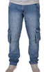 Mens Cargo Combat Denim Jeans - TF260