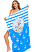 Sand Free Beach Towel – Lightweight Quick Dry Microfiber Printed Towel