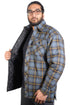 Mens Sherpa Padded Winter Shirt