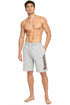 Bench Men’s Grey Sweat Shorts with Camo Logo Print