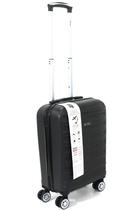 Lightweight Hard Shell Cabin Suitcase – 4 Wheel Spinner Travel Luggage