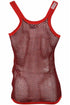 Mens Cotton String Vest - XL