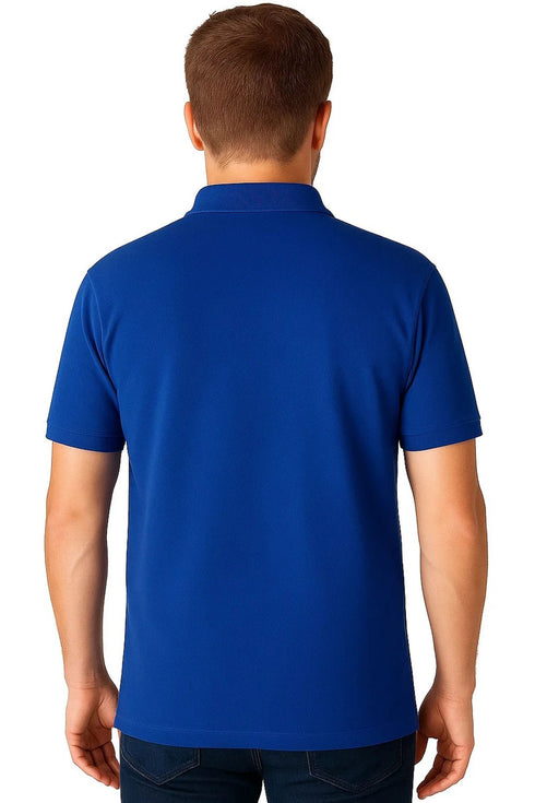 Mens Short Sleeve Polycotton Polo T-Shirts