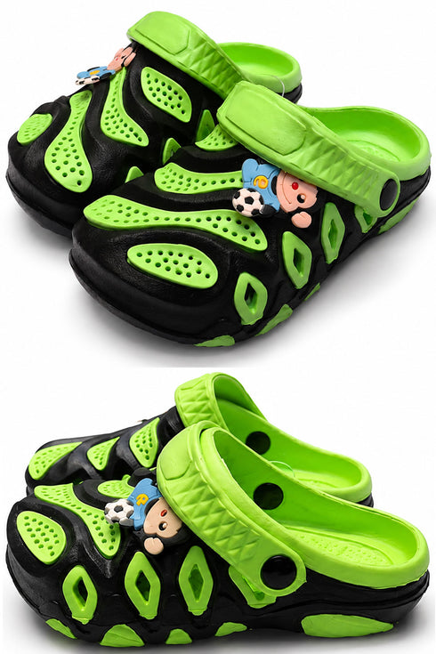 Kids Colourful Lightweight Clogs - Non-Slip Sandals