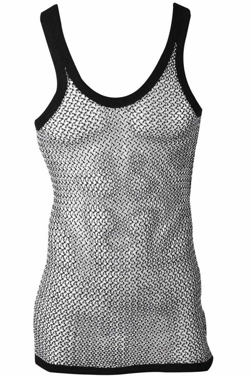 Mens Cotton String Vest - XL