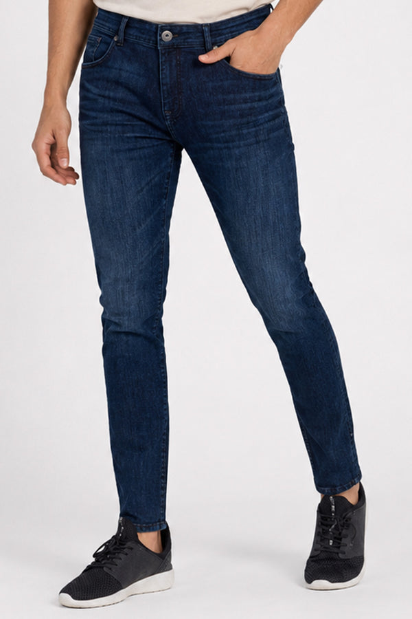 Crosshatch Denim Slim Fit Jeans