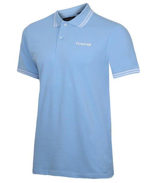 Firetrap Mens Short Sleeve Polo T-shirt