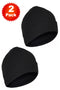Unisex Winter Slouch Beanie Hat - 1/2 Pack