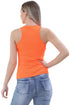 6 Pack Womens Sleeveless Slim Fit Ribbed Tank Top