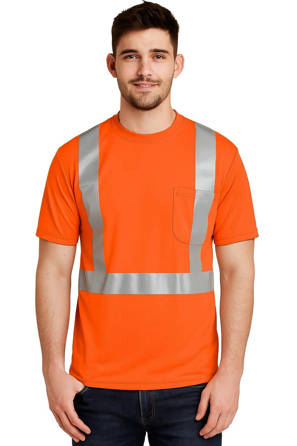 Hi Visibility Short Sleeve Safety T-Shirt