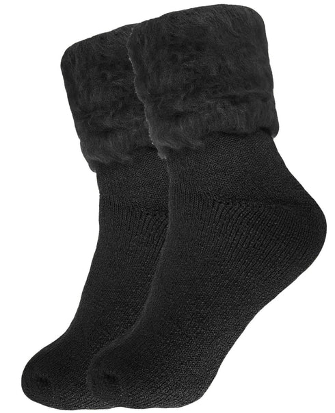 Men’s Thick Thermal Socks – 2.3 TOG Heat Insulated Winter Warm Fleece Lined Socks
