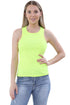 6 Pack Womens Sleeveless Slim Fit Ribbed Tank Top