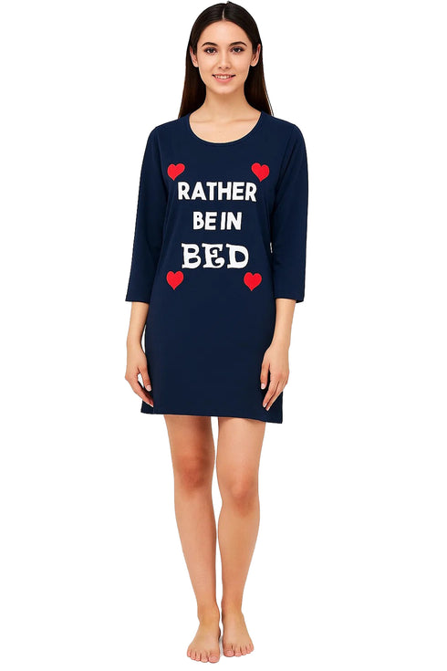 20 Pack Women Long Sleeve Cotton Nighty - From £1.74 Per Unit