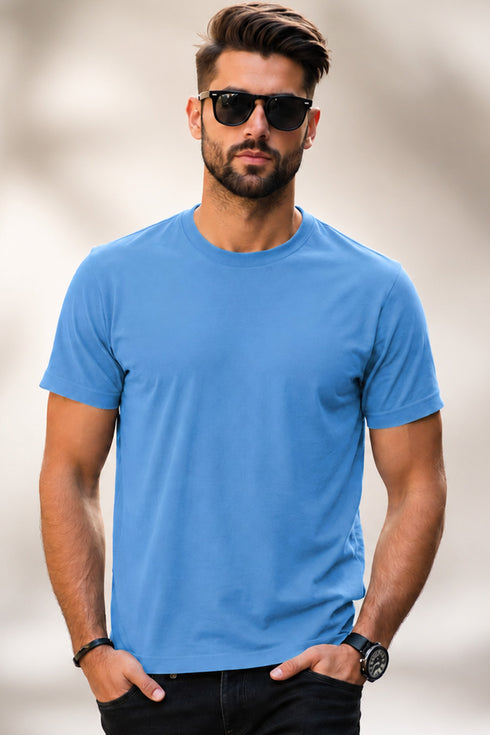 Mens Plain Polycotton T Shirt