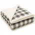 Plaid Sherpa Fleece Blankets – Ultra Soft, Warm, and Reversible Checkered Throws for Couch & Bed
